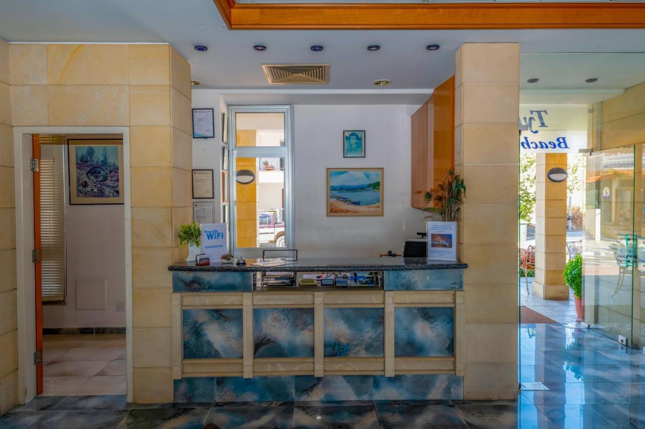 Tylos Beach Hotel Kato Pyrgos Exteriör bild